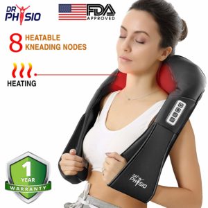 Dr Physio (USA) Electric Heat Shiatsu Machine Body Massagers (for Cervical Neck Shoulder & Back Pain Relief