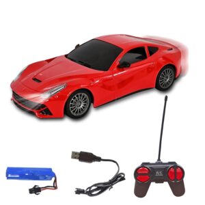 WISHKEY Plastic Realistic & Classy Modern Design High Speed Rechargeable Remote Control Racing Car
